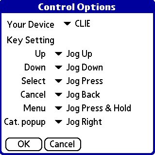 Control setting