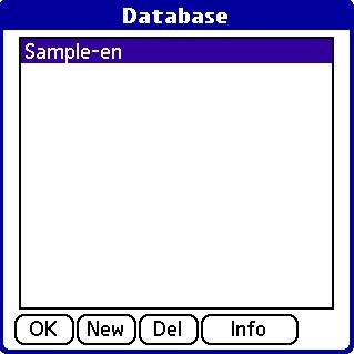 Database form
