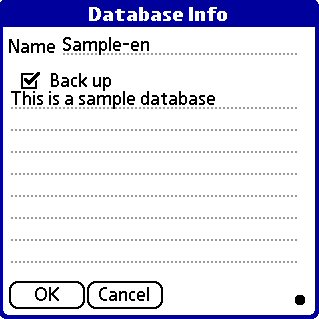 database info