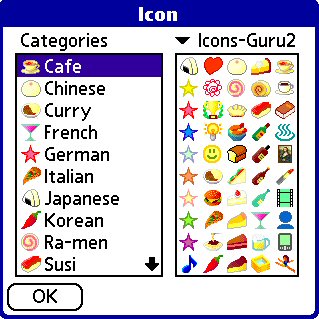 Icon setting
